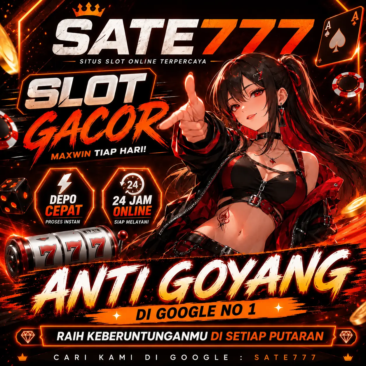 SATE777 Situs Slot Gacor Banner